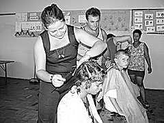 Cabelo novo no Cristo Rei