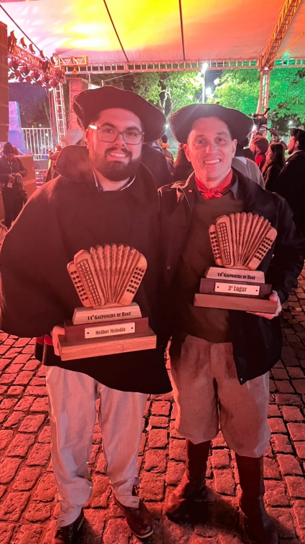 Música de Cachoeira do Sul é premiada na 14ª Galponeira 