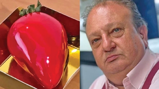 Erick Jacquin detona o morango do amor