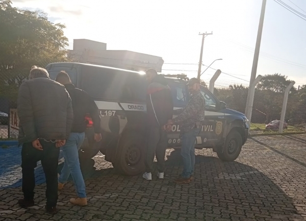 Mais três presos na Operação Metamorfose