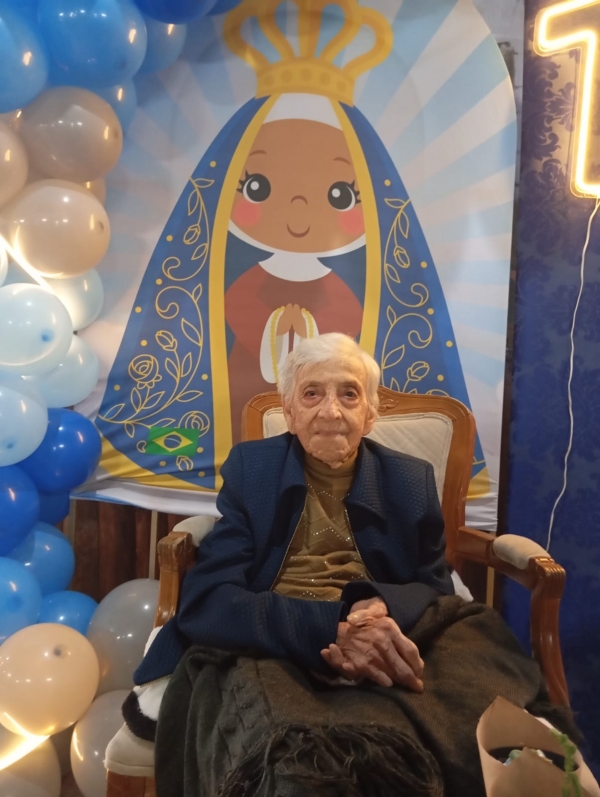 Clube dos Centenários perde dona Orlandina