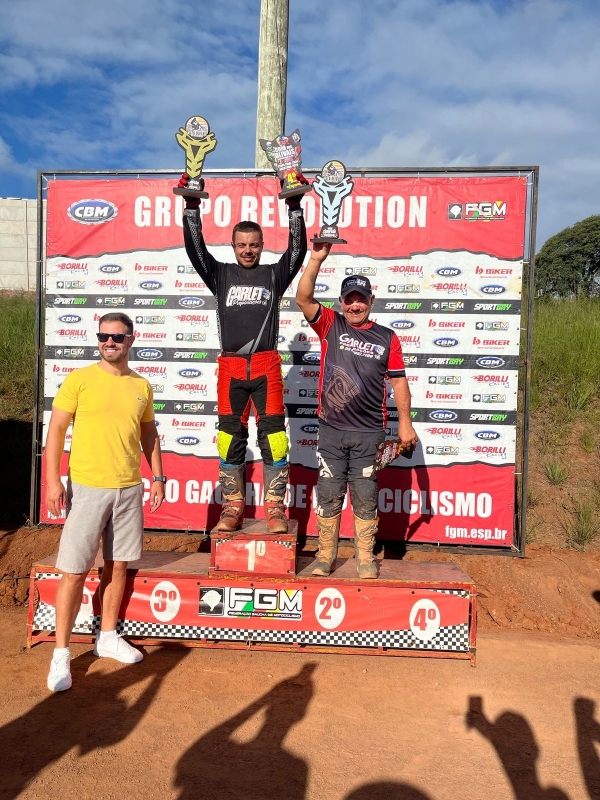 Cachoeirenses são campeões no velocross em Encruzilhada do Sul