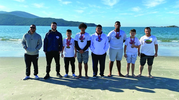 Cachoeirense é campeão na capoeira em Santa Catarina