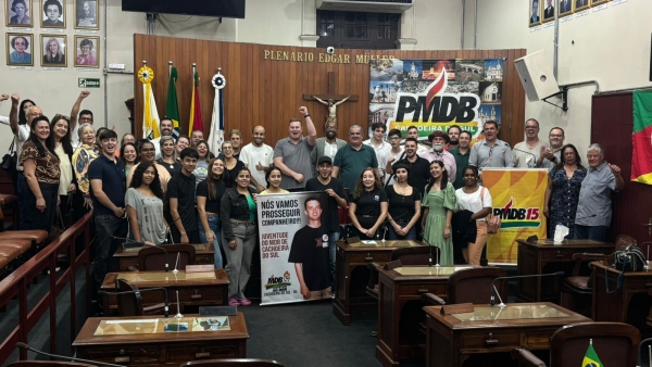 Juventude do MDB retoma atividades com convenção nesta quarta-feira