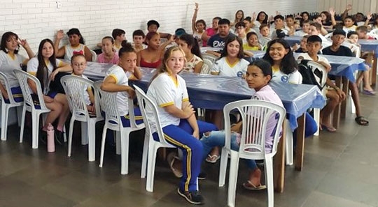 Projeto Integração AABB Comunidade voltou às aulas