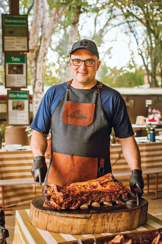 Chef João Ilha no ramo gastronômico há 10 anos