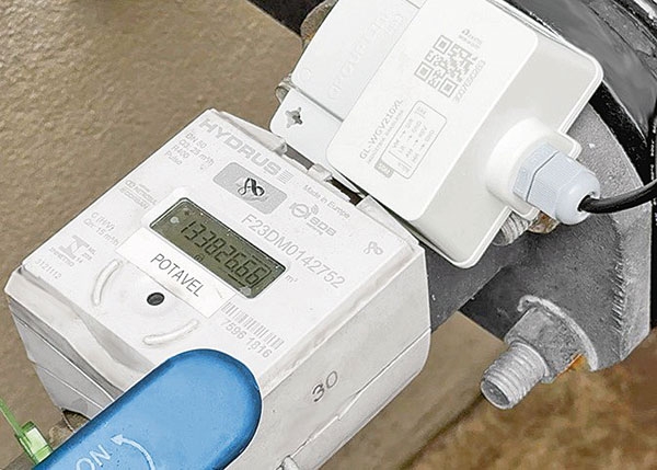 Hidrômetros inteligentes