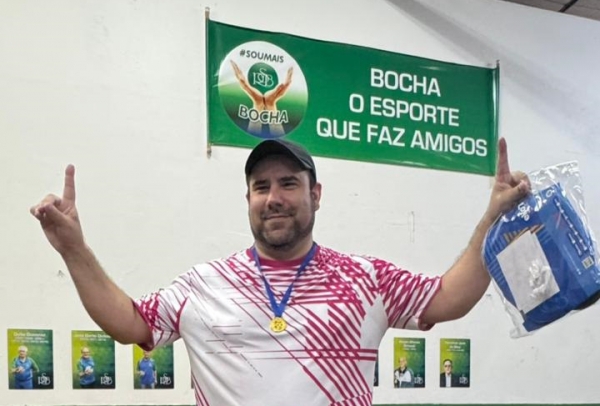Geco é campeão individual de bocha na SRB