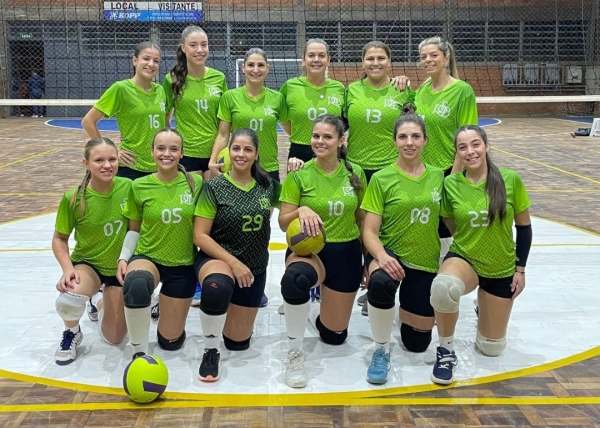 Vôlei da Liga das Modalidades teve jogos no Derlizão