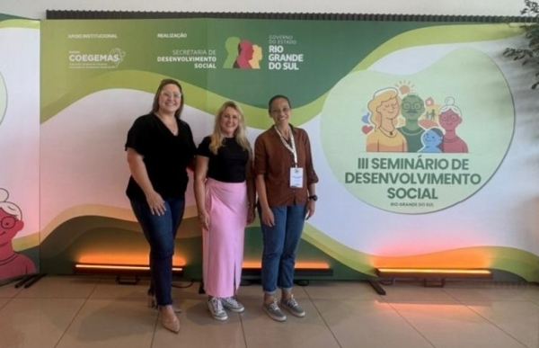 Novo Cabrais participou de seminário de assistência social