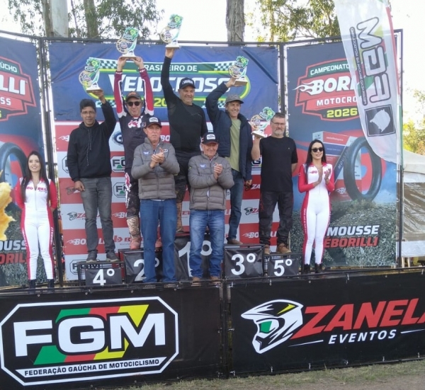 Claudio Oliveira vence etapa do velocross em Santa Cruz do Sul
