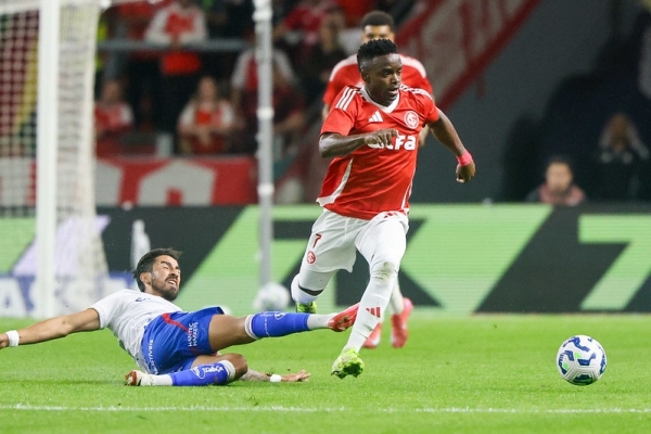 Inter derrota o Fortaleza por 2 a 1 no Beira-rio