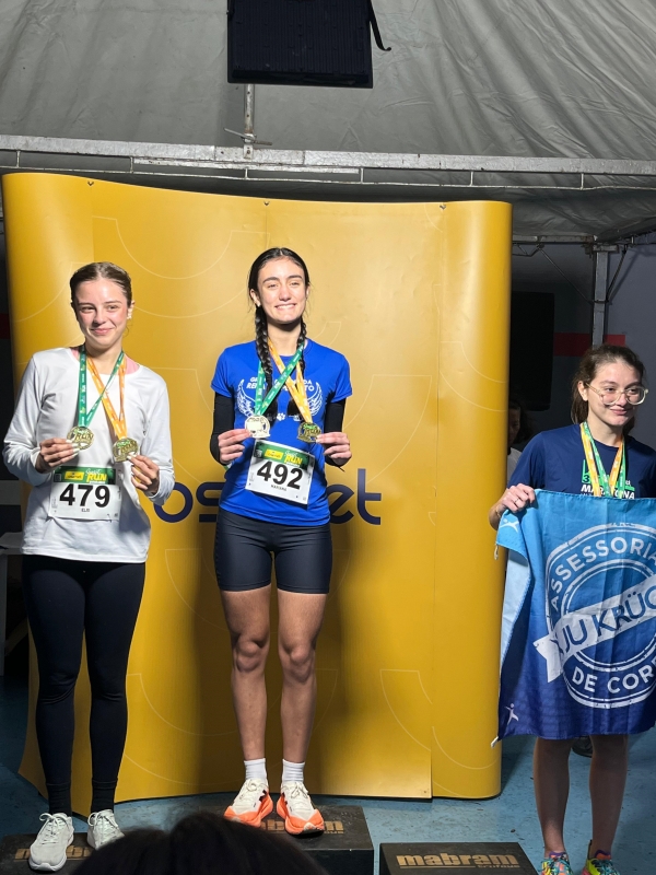 Mariana D'Elia é campeão em rústica de Pelotas