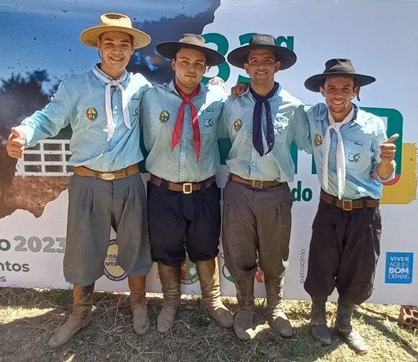 Quarteto de Cachoeira do Sul entra para a história do tiro de laço no RS