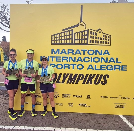 Cleide vai à Maratona do Rio