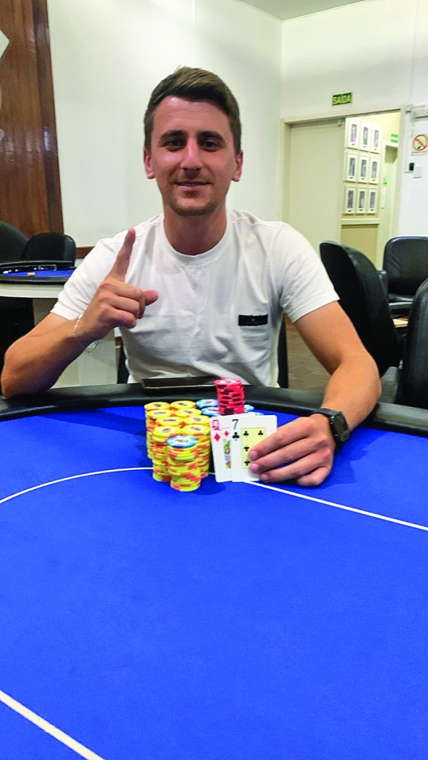 Luis Matana vence a segunda rodada do SRB Pôquer