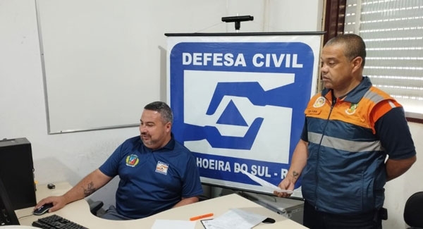 Defesa Civil avalia situação de emergência de Cachoeira do Sul