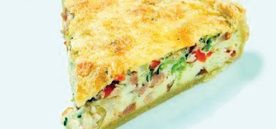 Torta prática de legumes