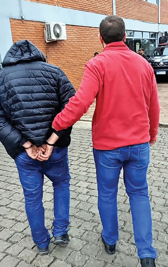 Condenado por estupro pego pela Polícia Civil