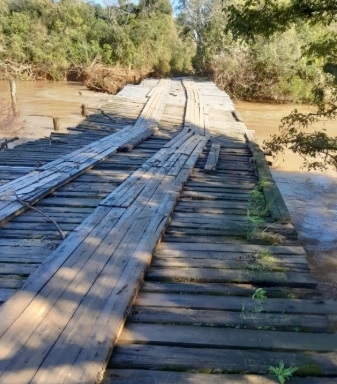 Assinada ordem para construção da Ponte do Iruí, danificada em 2023