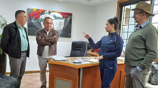 Valdeci Oliveira atrás do Iffar para Cachoeira