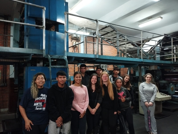 Alunos do João Neves visitaram o JP