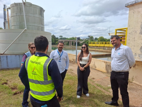 Agergs vistoria serviços da Corsan em Cachoeira