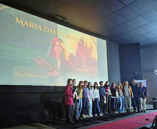 Maria das Tabuinhas foi para a telona do Via Sete