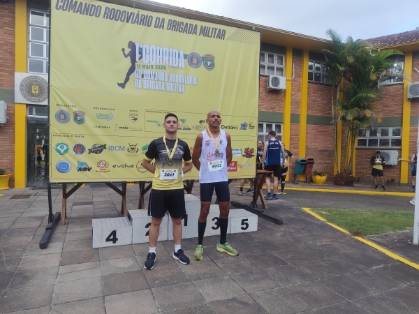 Soldado Luz Machado é vice na Corrida do Comando Rodoviário
