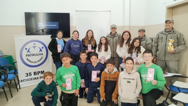 Alunos da Escola Estadual N. Sª da Conceição são selecionados para a Semana Maria da Penha