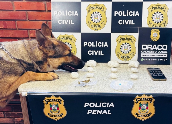 Suspeito de tráfico drogas é preso pela Polícia Civil
