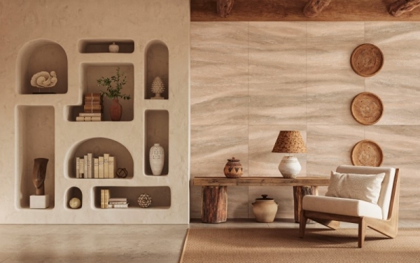 Por que as texturas e os relevos são tão importantes na arquitetura e nos interiores?