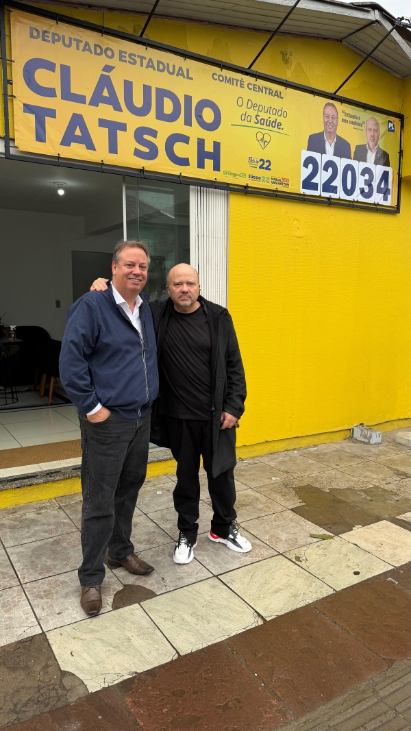 Cláudio Tatsch abre campanha reunindo amigos