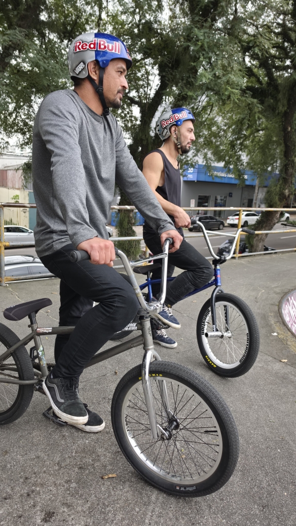 Cachoeira foi bem nas provas de BMX em Santa Cruz 