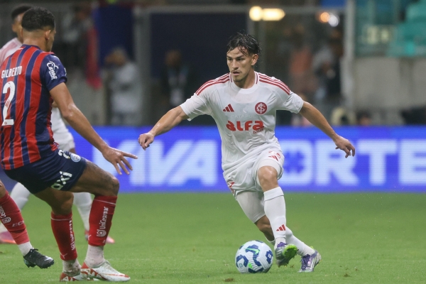 Inter perde por 1 a 0 para o Bahia pelo Brasileirão