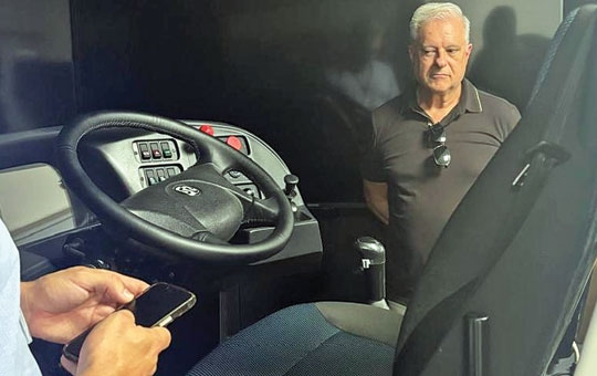 Alex da Farmácia visita o Sest/Senat