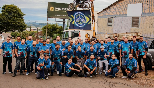 1º Encontro de Motoboys reuniu cerca de 600 participantes, segundo Amotoca