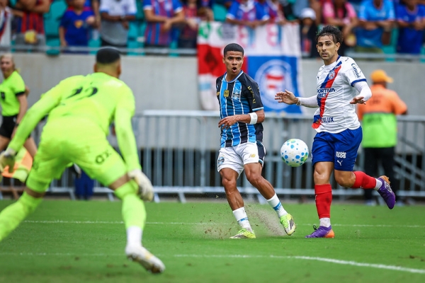 Grêmio empata em 1 a 1 com o Bahia e deixa o Z-4