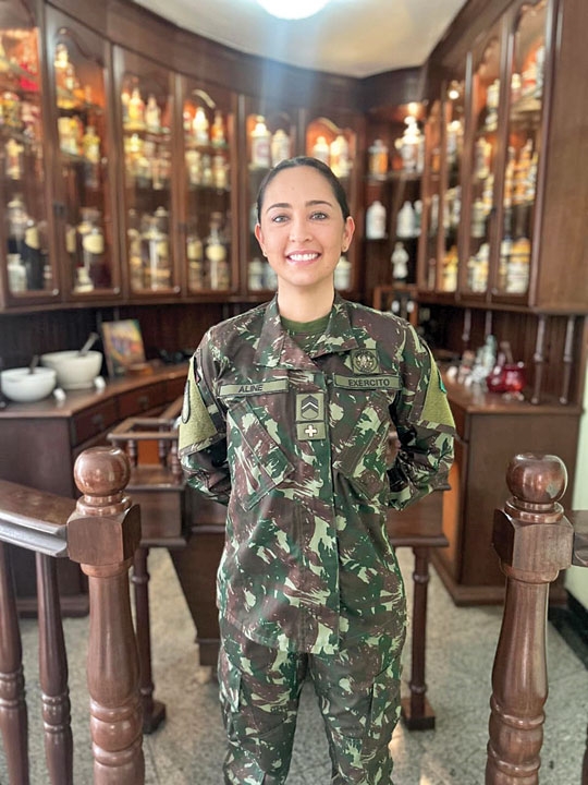 Aline faz história