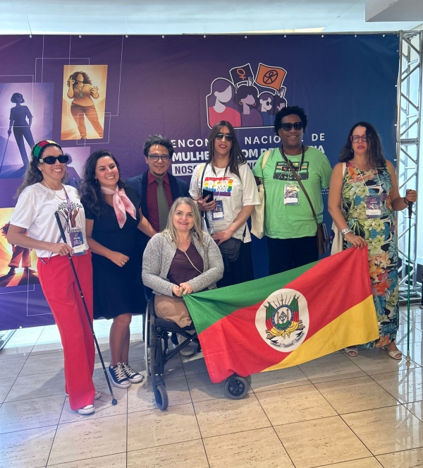 Cláudia Ellen representou Cachoeira em Brasília