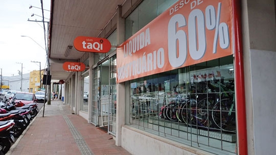 Loja TaQi vai fechar em Cachoeira do Sul