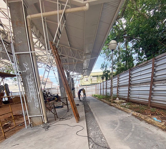 Rua Coberta dá mais uma avançadinha