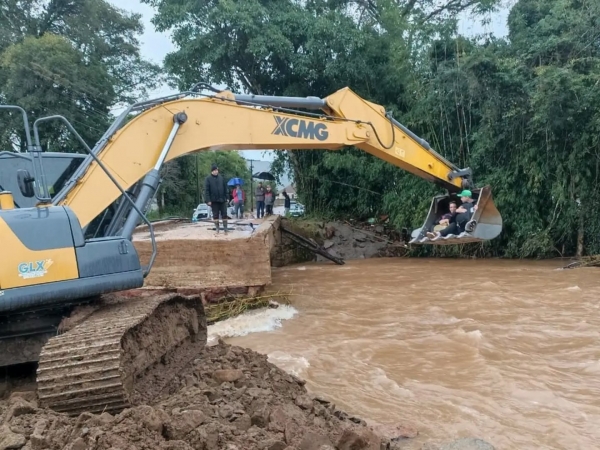 Paraíso do Sul recebe R$ 1 milhão para obras em pontes