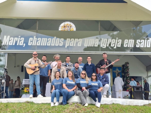 Música do Emaús animou a romaria de Cachoeira do Sul 