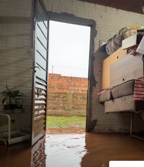  Defesa Civil atendeu ocorrências devido temporal nesta quinta-feira