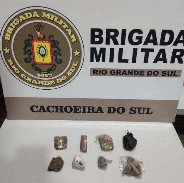Suspeito de tráfico é preso pela Força Tática