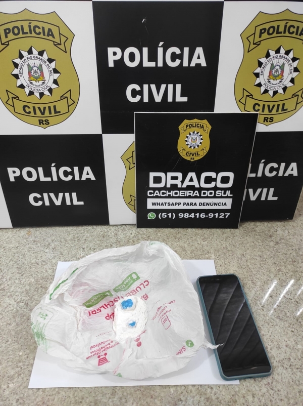 Suspeito de tráfico é preso no Bairro Marina