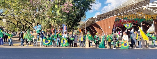 Cachoeira teve protesto contra Alexandre de Moraes