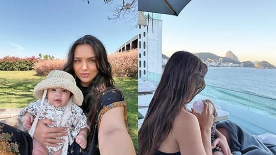 Rafa Kalimann desabafa após não conseguir amamentar a filha: “Fiz de tudo”