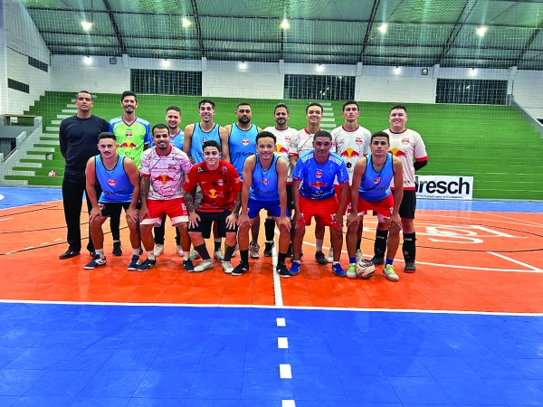 Red Bull Cancha Velha estreia domingo em estadual de futsal